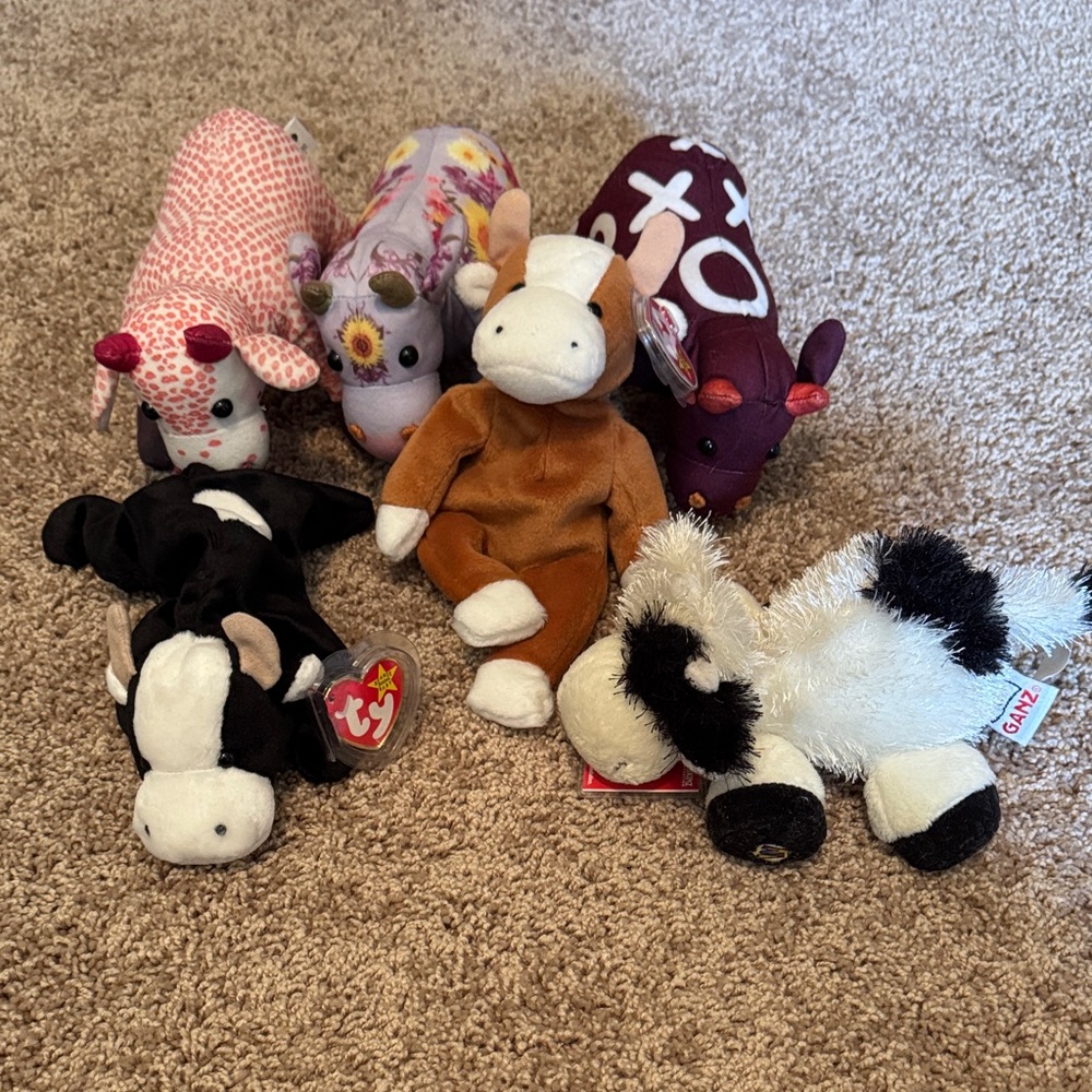 Udderly Adorable Cow Plush Lot